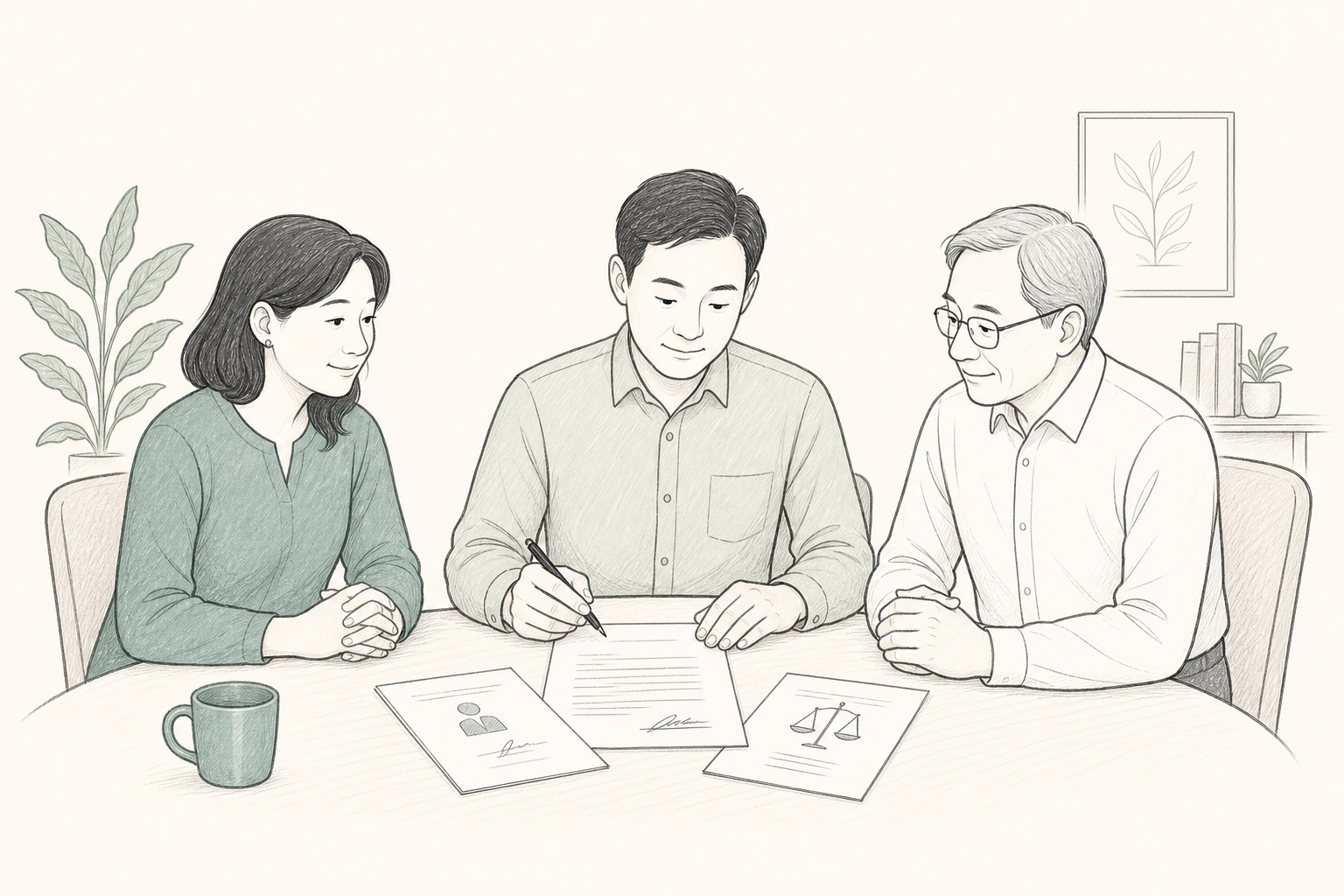 A Timeliss specialist guiding a family through Will Preparation