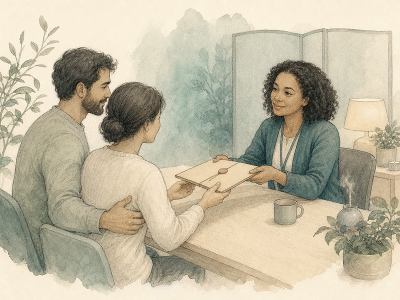 Illustration: Obtain clear consent before referral